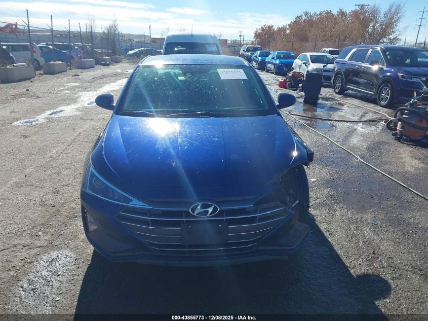 2020 Hyundai Elantra Sel VIN: 5NPD84LF7LH560655 Lot: 43855773