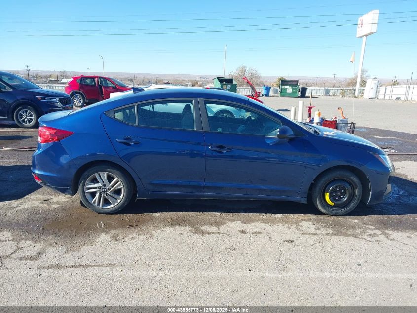 2020 Hyundai Elantra Sel VIN: 5NPD84LF7LH560655 Lot: 43855773