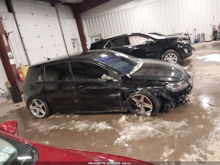 2017 Volkswagen Golf Gti Autobahn 4-Door/S 4-Door/Se 4-Door/Sport VIN: 3VW4T7AUXHM062725 Lot: 43855778