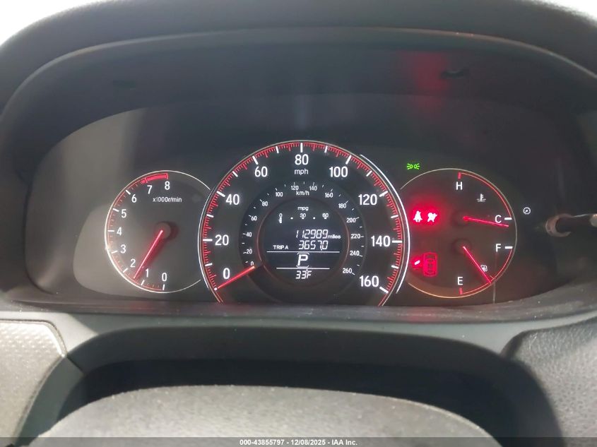 2016 Honda Accord Ex VIN: 1HGCT1B75GA011277 Lot: 43855797