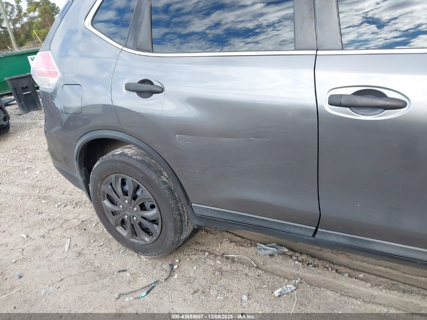 2016 Nissan Rogue S VIN: 5N1AT2MVXGC842698 Lot: 43855807