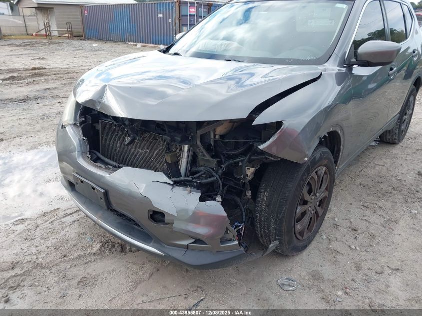 2016 Nissan Rogue S VIN: 5N1AT2MVXGC842698 Lot: 43855807