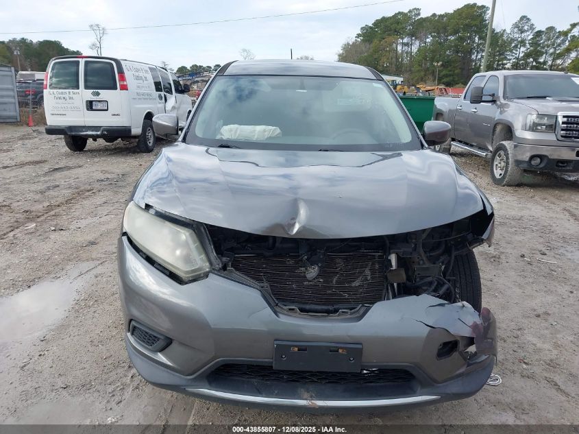 2016 Nissan Rogue S VIN: 5N1AT2MVXGC842698 Lot: 43855807