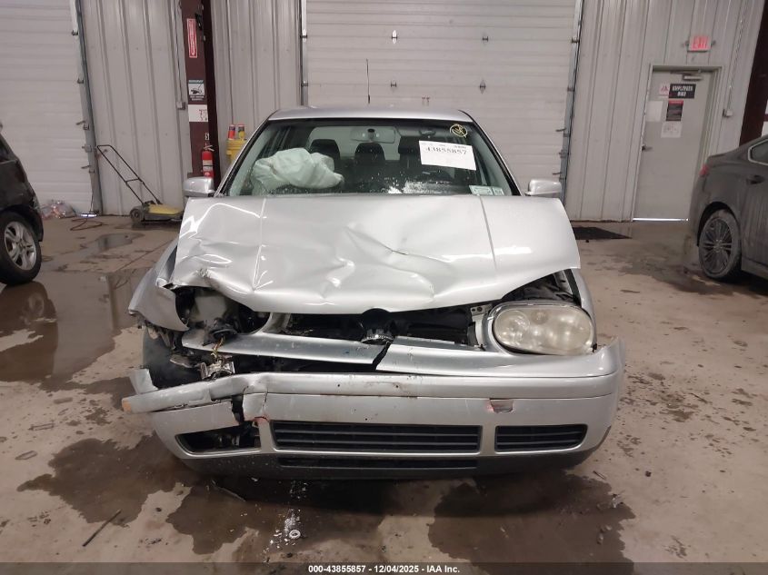 2002 Volkswagen Golf Gls 2.0L VIN: 9BWGK61J624052804 Lot: 43855857