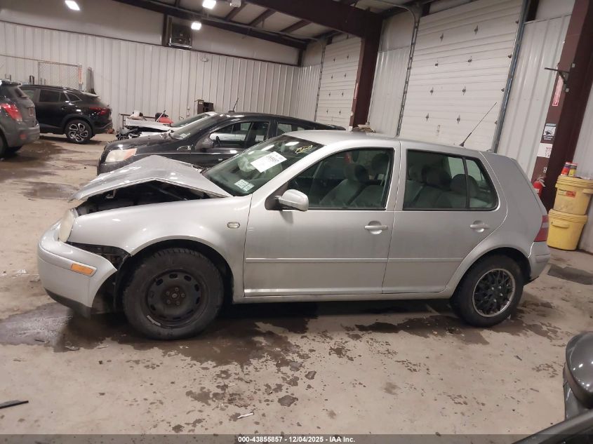 2002 Volkswagen Golf Gls 2.0L VIN: 9BWGK61J624052804 Lot: 43855857