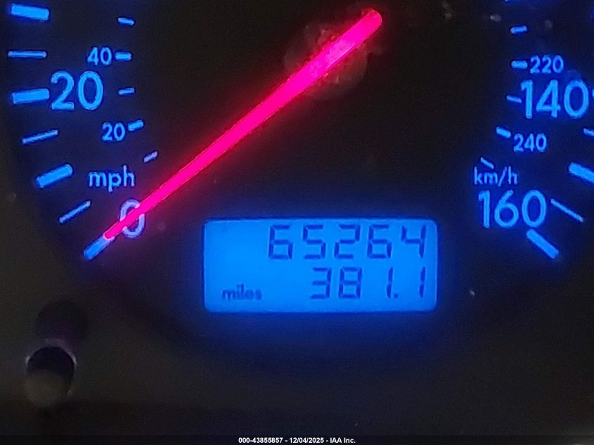 2002 Volkswagen Golf Gls 2.0L VIN: 9BWGK61J624052804 Lot: 43855857