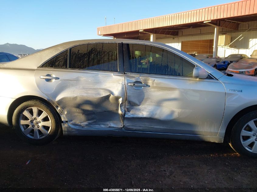2007 Toyota Camry Hybrid VIN: JTNBB46K873034954 Lot: 43855871