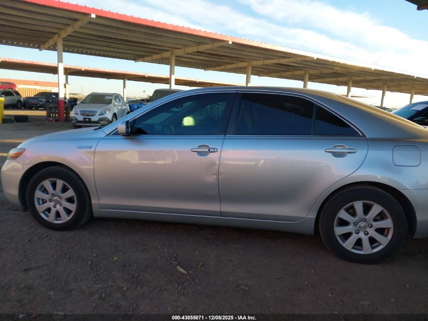 2007 Toyota Camry Hybrid VIN: JTNBB46K873034954 Lot: 43855871