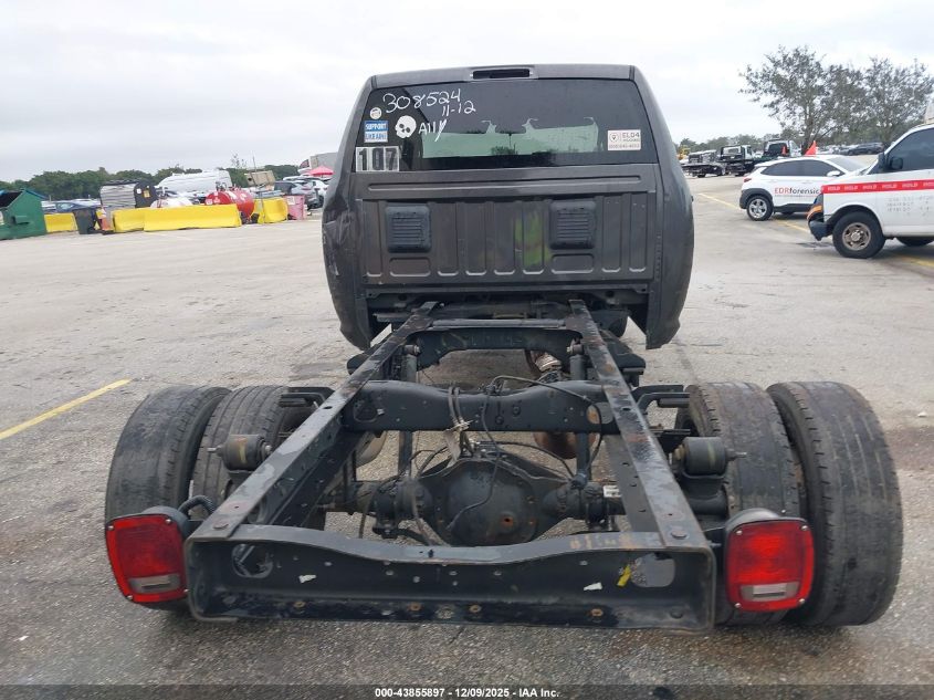 2022 Ram 3500 Chassis Tradesman/Slt/Laramie/Limited VIN: 3C7WRTCL9NG308524 Lot: 43855897