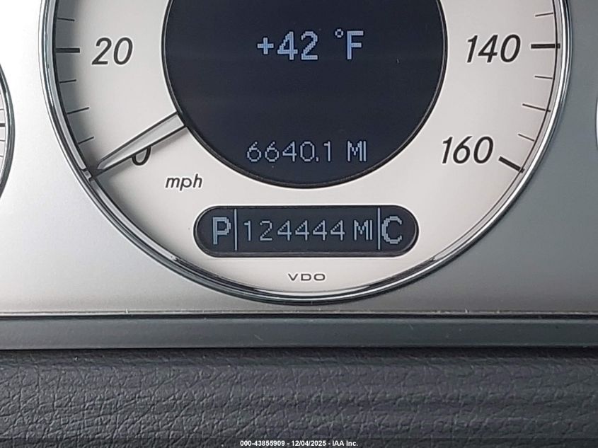 2009 Mercedes-Benz E 350 VIN: WDBUF56XX9B380630 Lot: 43855909