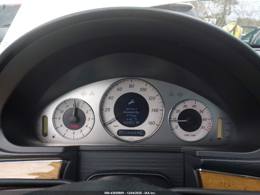 2009 Mercedes-Benz E 350 VIN: WDBUF56XX9B380630 Lot: 43855909