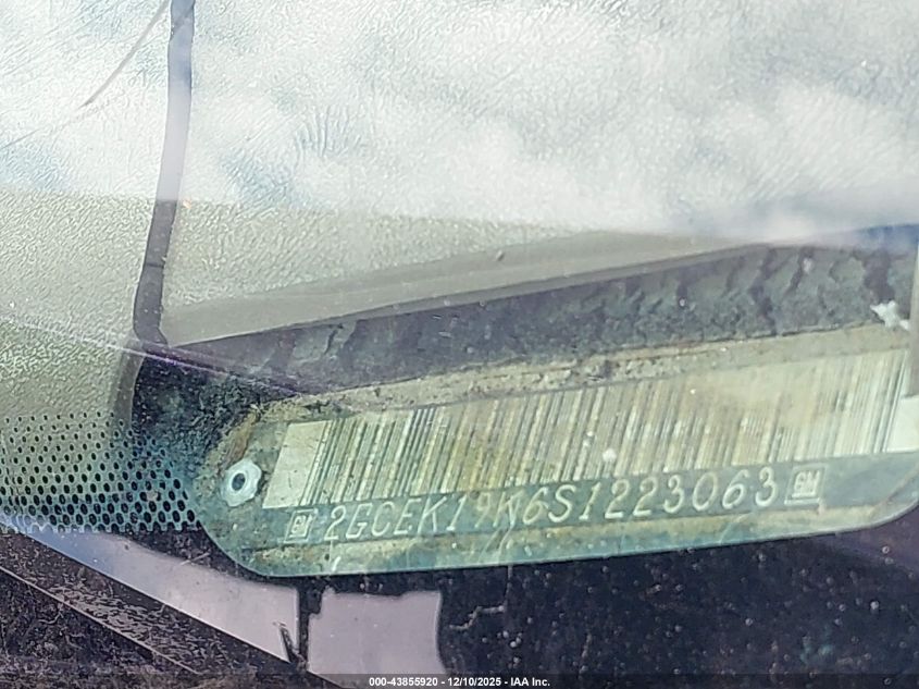 1995 Chevrolet Gmt-400 K1500 VIN: 2GCEK19K6S1223063 Lot: 43855920