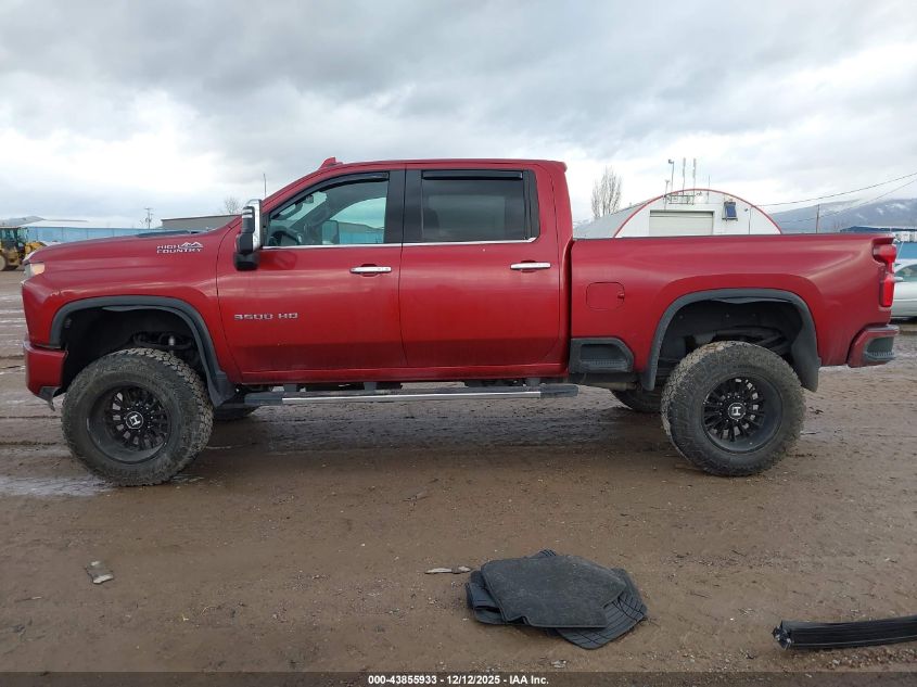 2020 Chevrolet Silverado 3500Hd 4Wd Long Bed High Country/4Wd Standard Bed High Country VIN: 1GC4YVE77LF143252 Lot: 43855933