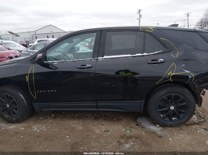 2019 Chevrolet Equinox Ls VIN: 3GNAXHEV1KL356019 Lot: 43855940