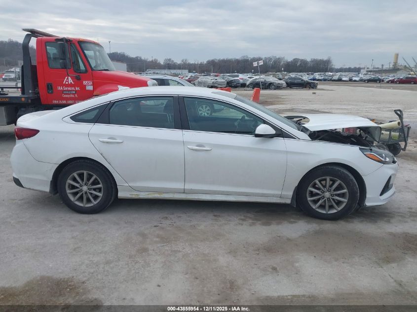 2019 Hyundai Sonata Se VIN: 5NPE24AF7KH787660 Lot: 43855954