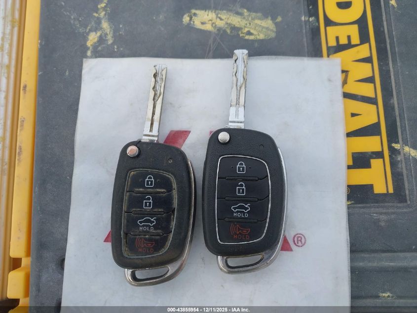 2019 Hyundai Sonata Se VIN: 5NPE24AF7KH787660 Lot: 43855954