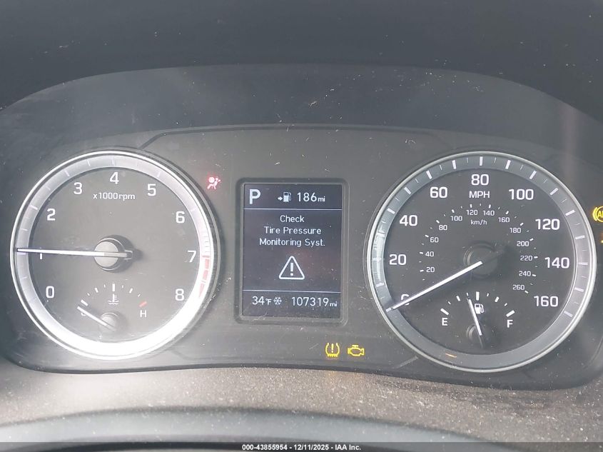 2019 Hyundai Sonata Se VIN: 5NPE24AF7KH787660 Lot: 43855954