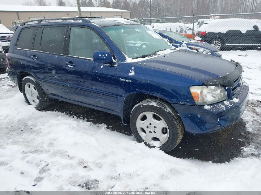 2005 Toyota Highlander Limited V6