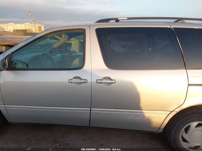 2003 Toyota Sienna Le VIN: 4T3ZF13C23U547899 Lot: 43855991