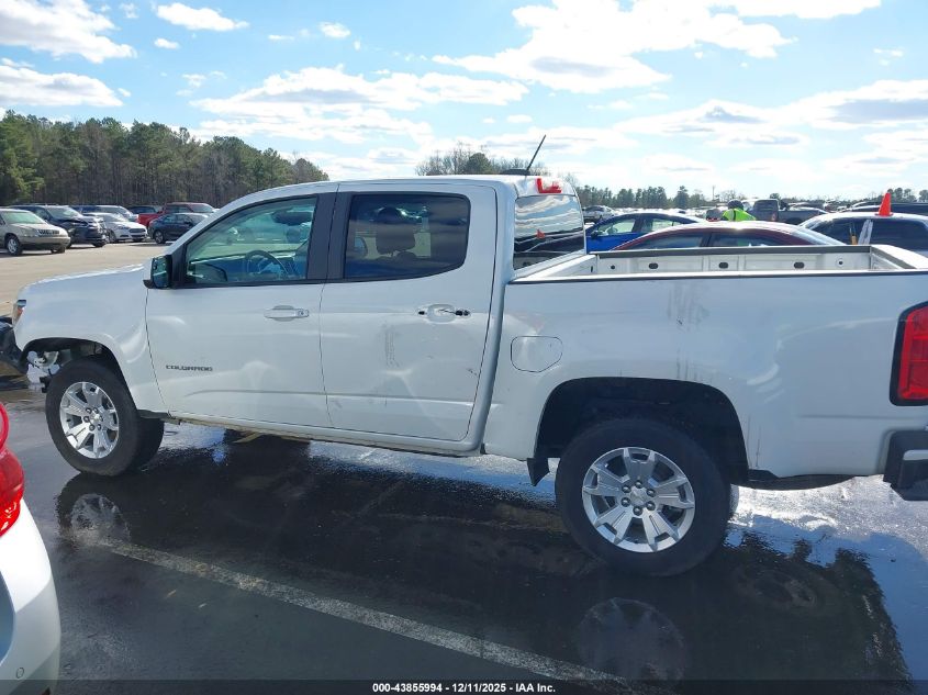 2021 Chevrolet Colorado 2Wd Short Box Lt VIN: 1GCGSCEN2M1266893 Lot: 43855994
