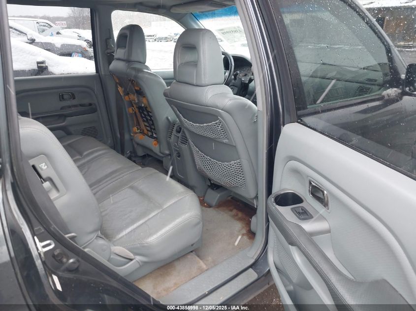 2005 Honda Pilot Ex-L VIN: 5FNYF18555B059285 Lot: 43855998