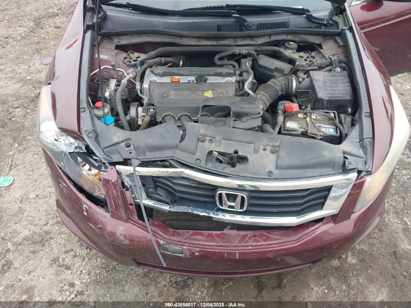 2009 Honda Accord 2.4 Ex-L VIN: 1HGCP26809A144187 Lot: 43856017