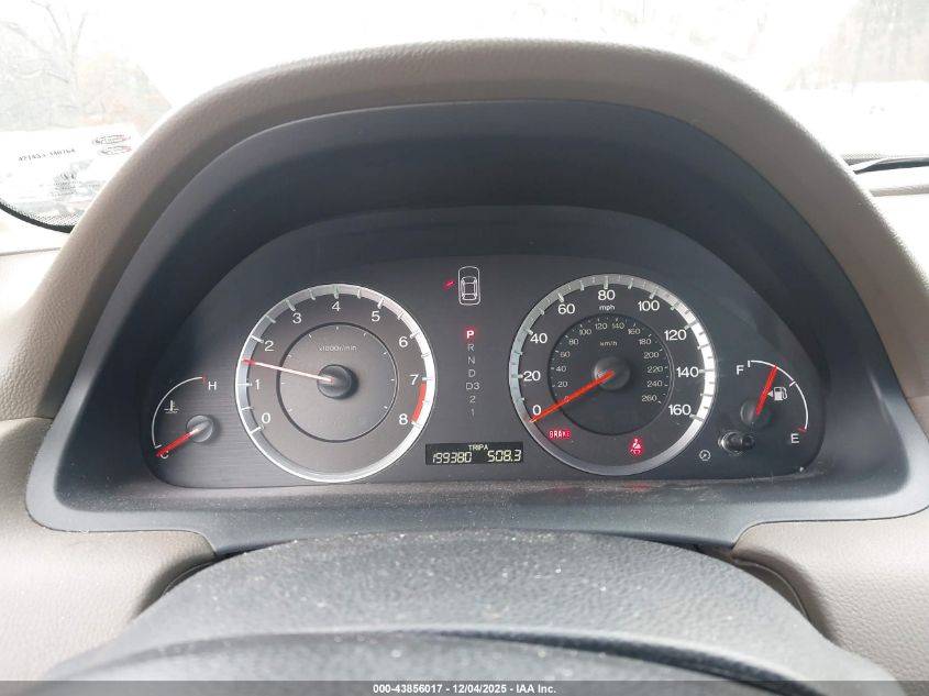 2009 Honda Accord 2.4 Ex-L VIN: 1HGCP26809A144187 Lot: 43856017