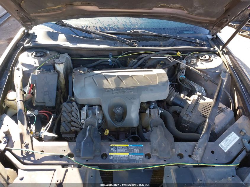 2008 Pontiac Grand Prix VIN: 2G2WP552981109087 Lot: 43856027