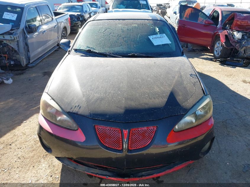 2008 Pontiac Grand Prix VIN: 2G2WP552981109087 Lot: 43856027