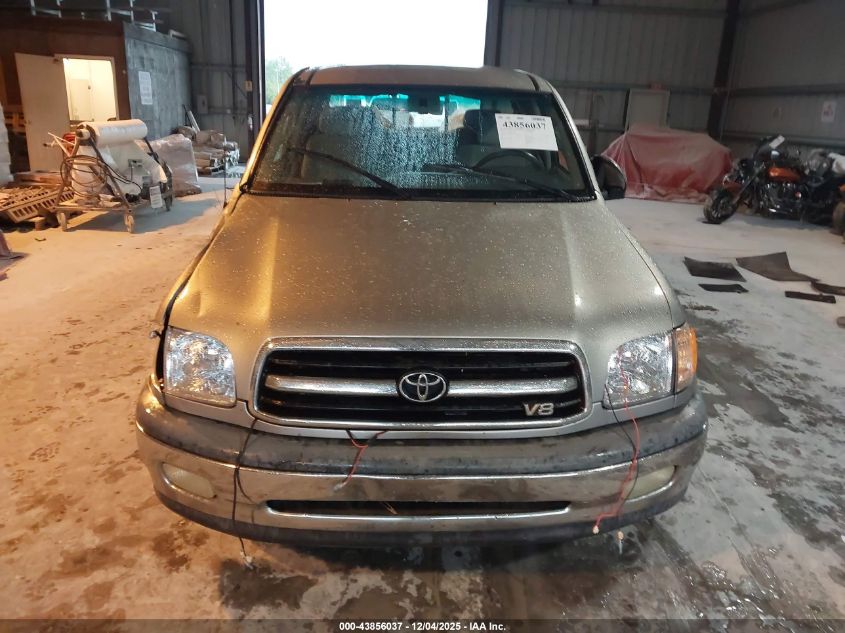 2002 Toyota Tundra Sr5 V8 VIN: 5TBRT34132S304967 Lot: 43856037