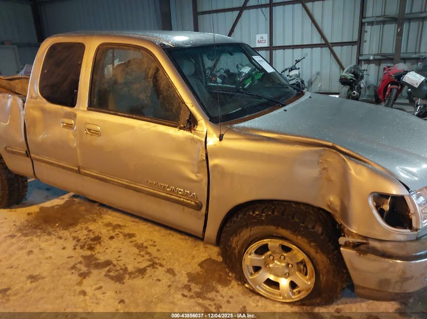 2002 Toyota Tundra Sr5 V8 VIN: 5TBRT34132S304967 Lot: 43856037