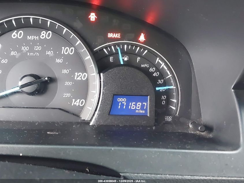 2012 Toyota Camry Le VIN: 4T4BF1FK1CR267300 Lot: 43856049