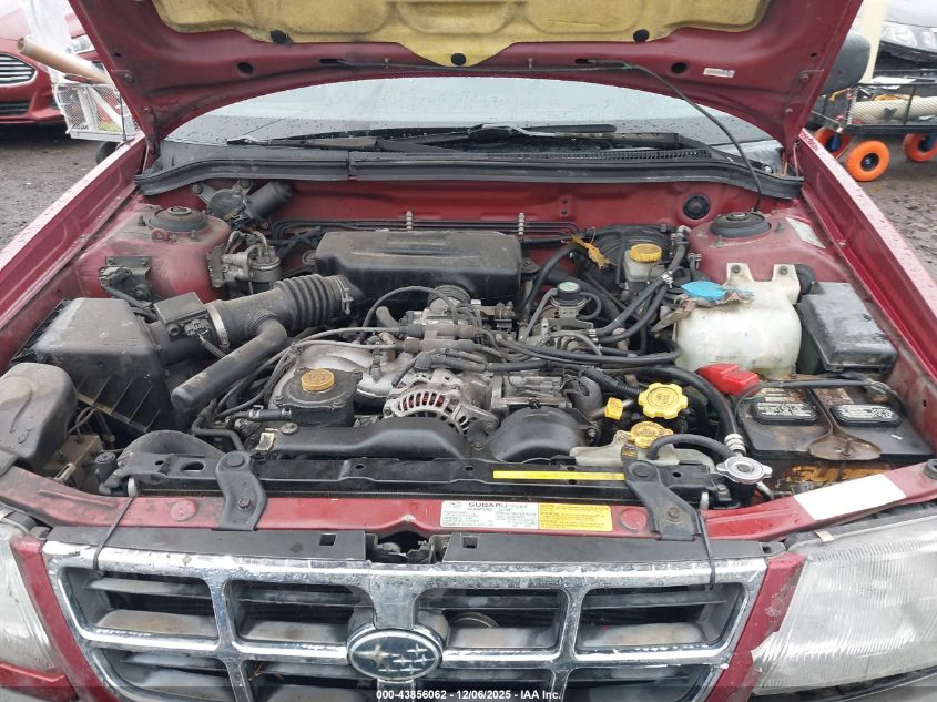 1998 Subaru Forester S VIN: JF1SF6551WH779861 Lot: 43856062