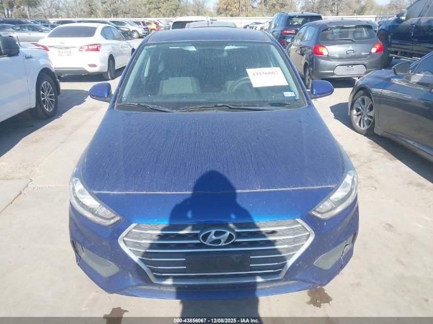 2021 Hyundai Accent Se VIN: 3KPC24A61ME138726 Lot: 43856067