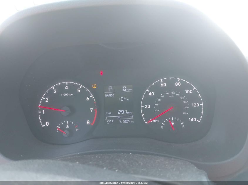 2021 Hyundai Accent Se VIN: 3KPC24A61ME138726 Lot: 43856067