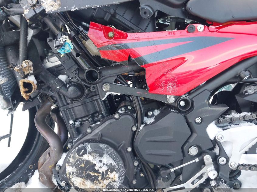 2025 Kawasaki Ex500 VIN: ML5EXGG19SDA44614 Lot: 43856075