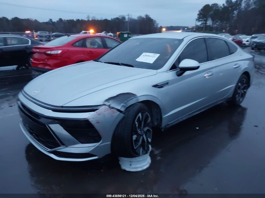 2025 Hyundai Sonata Sel VIN: KMHL64JA2SA482151 Lot: 43856121