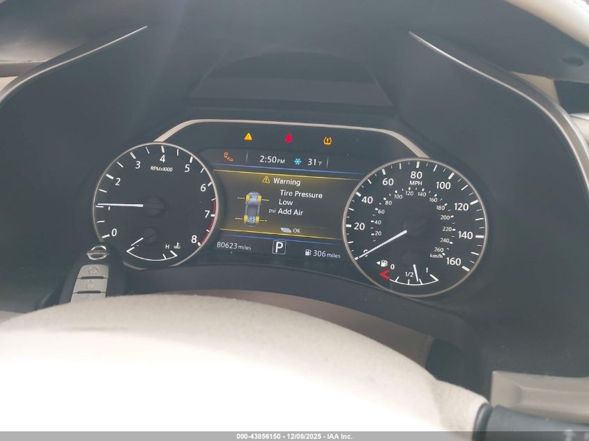 2015 Nissan Murano Sl VIN: 5N1AZ2MG9FN236411 Lot: 43856150