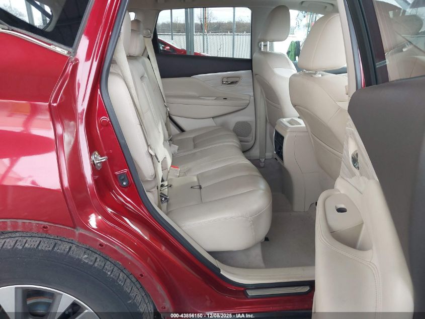 2015 Nissan Murano Sl VIN: 5N1AZ2MG9FN236411 Lot: 43856150