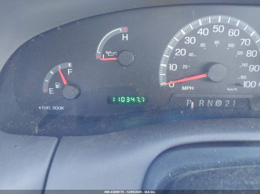 2001 Ford F-150 Xl/Xlt VIN: 2FTPF18Z11CA63205 Lot: 43856170