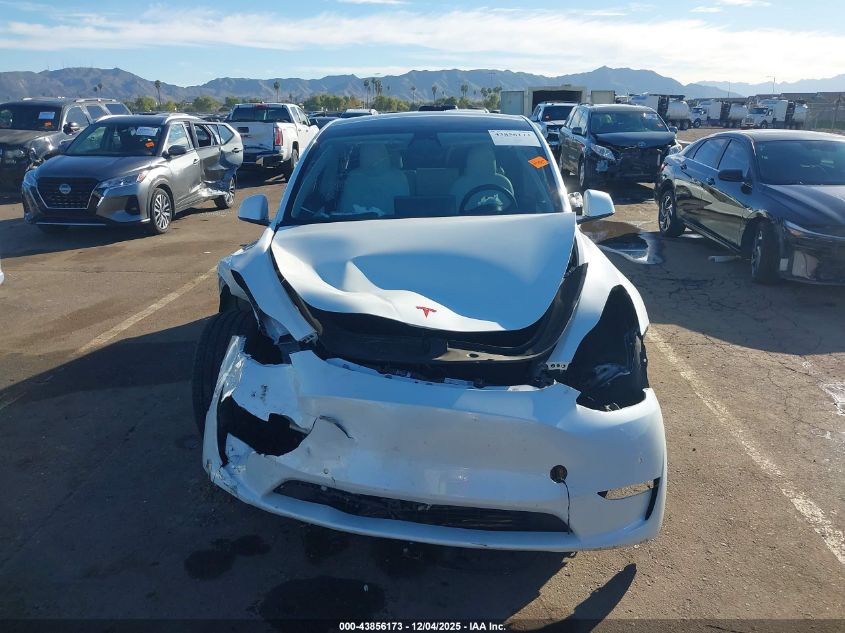 2020 Tesla Model Y Long Range Dual Motor All-Wheel Drive VIN: 5YJYGDEE1LF035310 Lot: 43856173