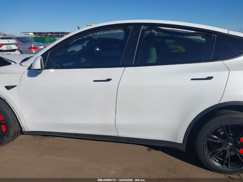 2020 Tesla Model Y Long Range Dual Motor All-Wheel Drive VIN: 5YJYGDEE1LF035310 Lot: 43856173