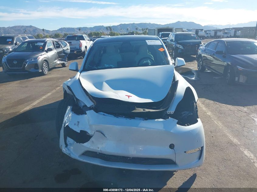 2020 Tesla Model Y Long Range Dual Motor All-Wheel Drive VIN: 5YJYGDEE1LF035310 Lot: 43856173