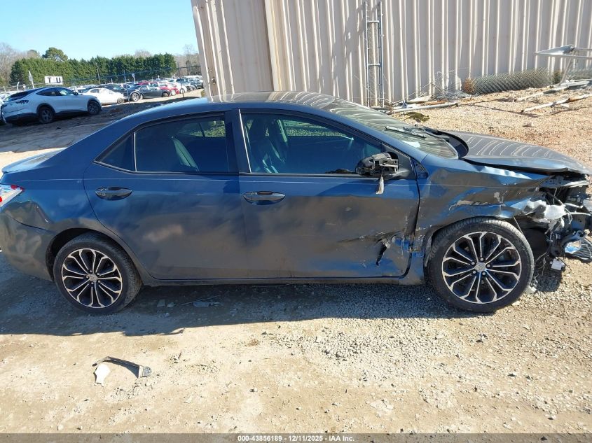 2014 Toyota Corolla S Plus VIN: 2T1BURHE8EC030734 Lot: 43856189