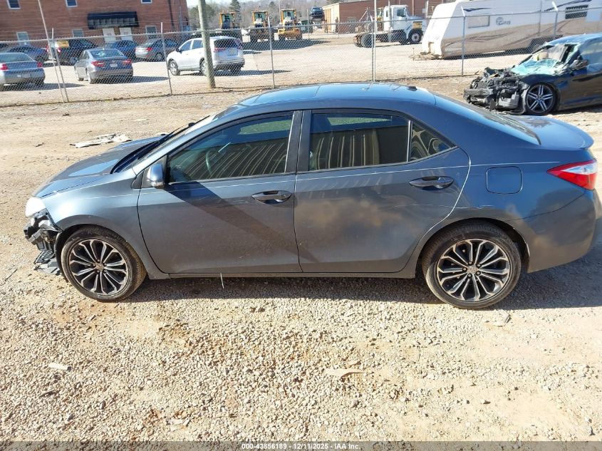 2014 Toyota Corolla S Plus VIN: 2T1BURHE8EC030734 Lot: 43856189