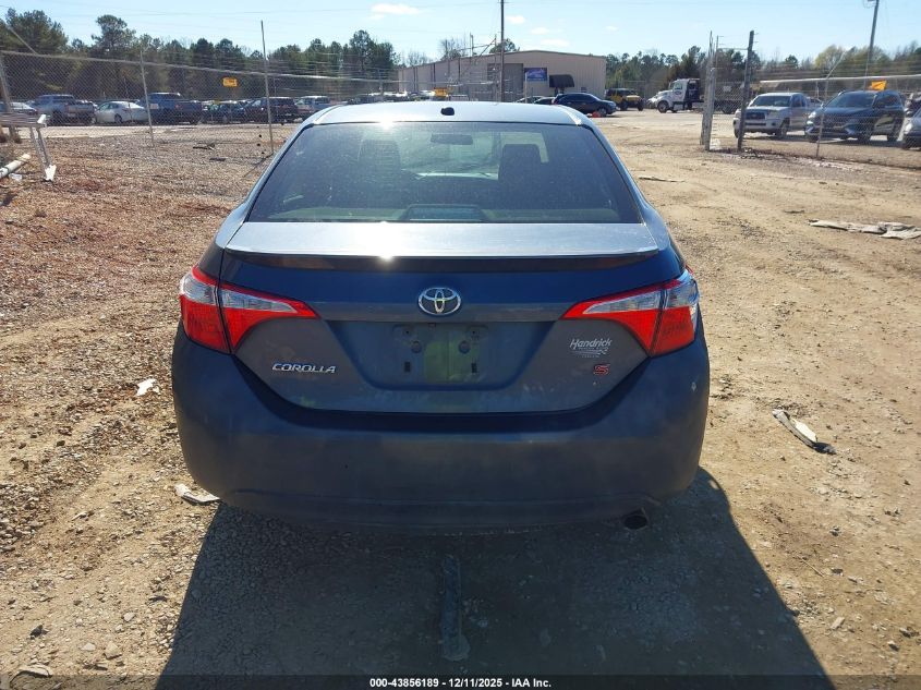 2014 Toyota Corolla S Plus VIN: 2T1BURHE8EC030734 Lot: 43856189