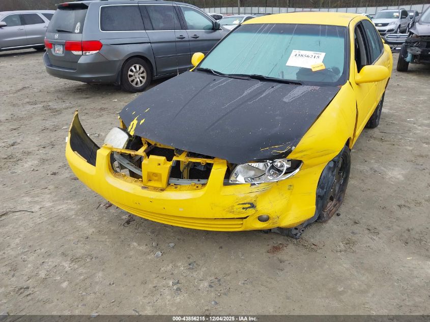 2006 Nissan Sentra 1.8S VIN: 3N1CB51D56L588837 Lot: 43856215