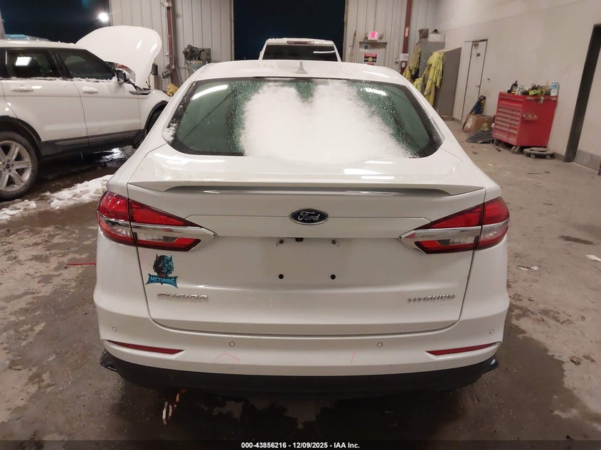 2020 Ford Fusion Hybrid Titanium VIN: 3FA6P0RU0LR141527 Lot: 43856216