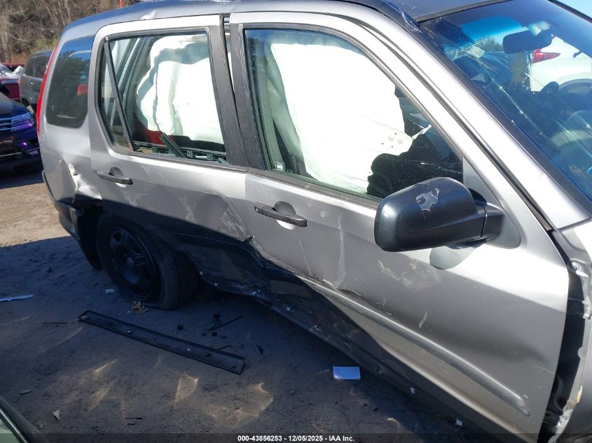 2006 Honda Cr-V Lx VIN: JHLRD78506C004399 Lot: 43856253