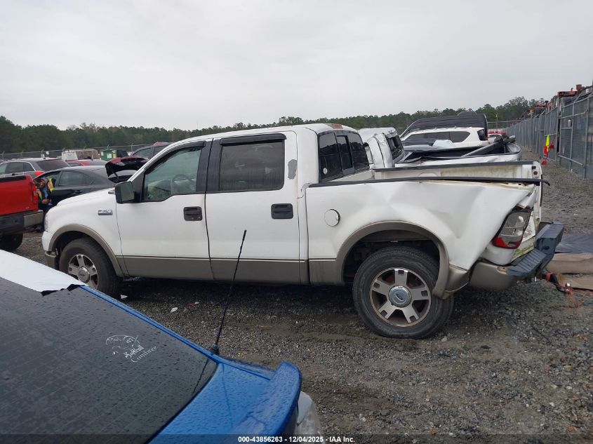 2004 Ford F-150 Lariat/Xlt VIN: 1FTPW12534KA65656 Lot: 43856263